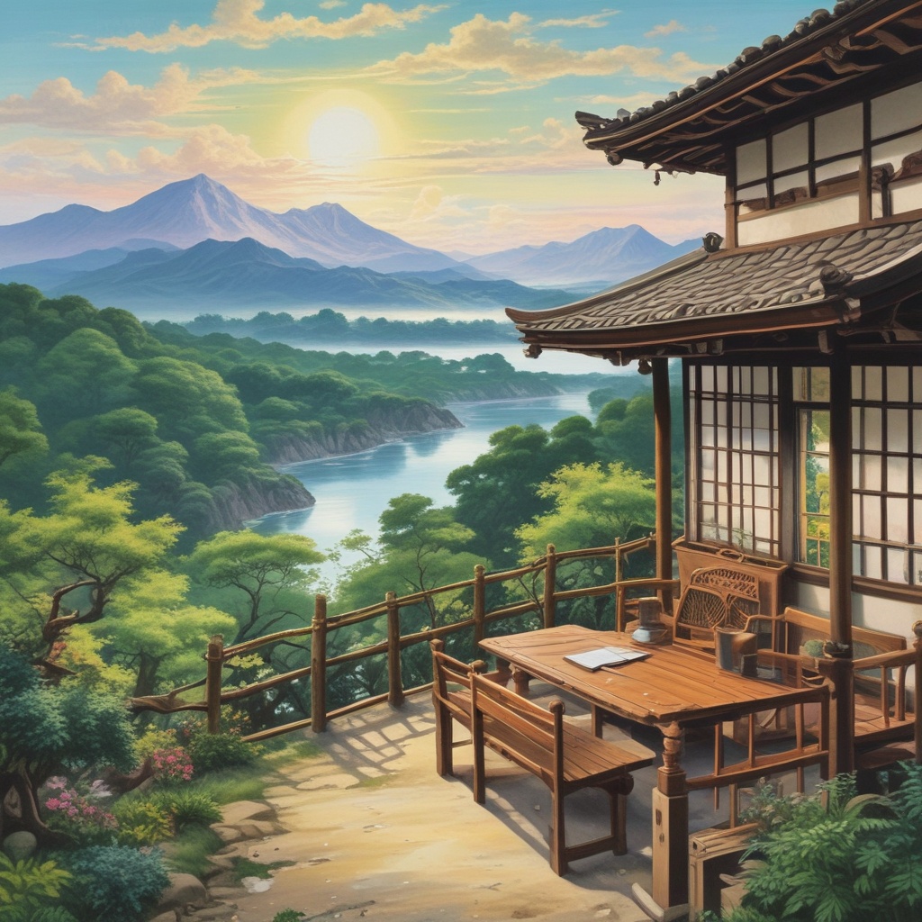 美しい田んぼの風景